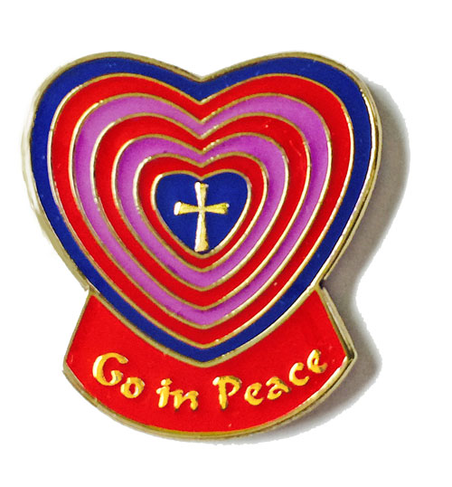 Go In Peace Pin | jptwo.com